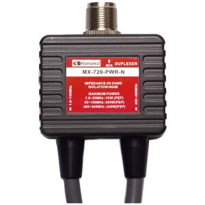 Duplexor 1.6-150 & 400-470MHz, con cables