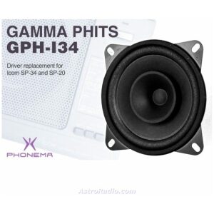Gamma PHITS para Icom SP–20 SP-34
