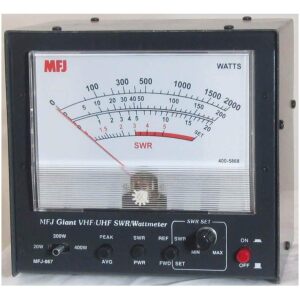 MFJ-867 MEDIDOR VHF ROE VATÍMETRO