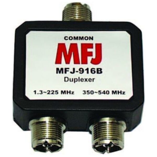 MFJ-916B Duplexor 1.6-225 MHz. / 350-540 MHz
