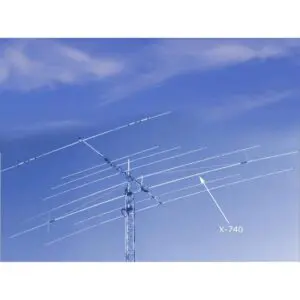 X7 Antena tribanda HF 10-15-20 m.  7 elementos.