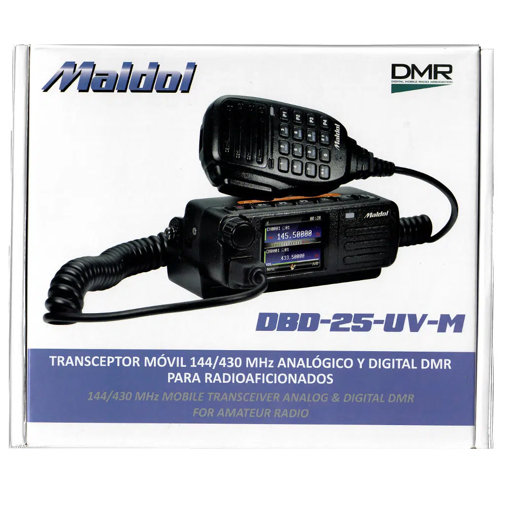 Emisora Dynascan P-72 bibanda VHF/UHF para radioaficionados