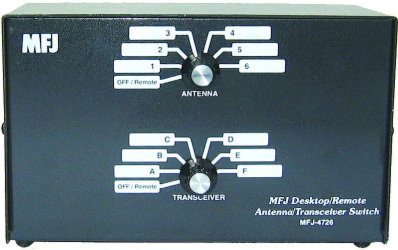 MFJ-4726 Conmutador 6 Ant – 6 Trx