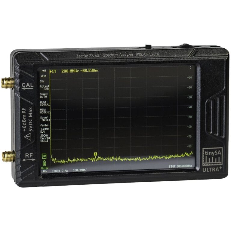 tinySA ULTRA+ analizador de espectro