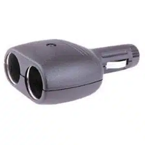 Doble conector mechero