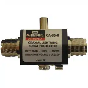 Protector coaxial. Conector PL.