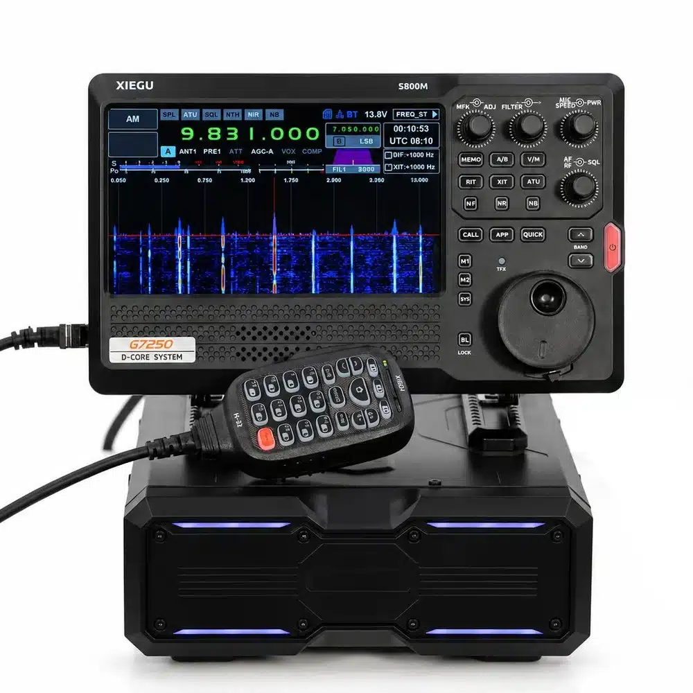Transceptor SDR HF+ 6m 100W + ATU G7250 Transceptor SDR HF+ 6m 100W + ATU G7250